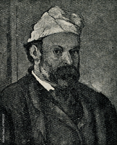 Paul Cézanne, french painter (self-portrait)