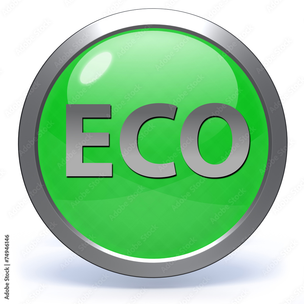 eco circular icon on white background eco circular icon on white background