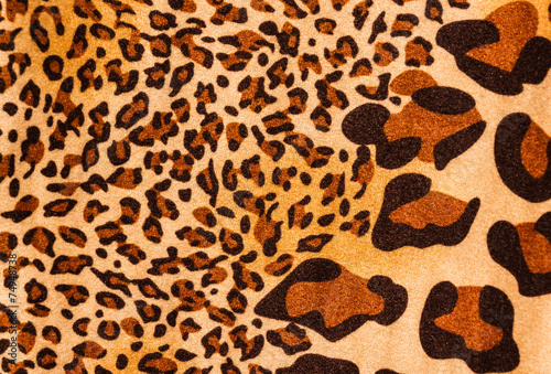 Tiger print fabric