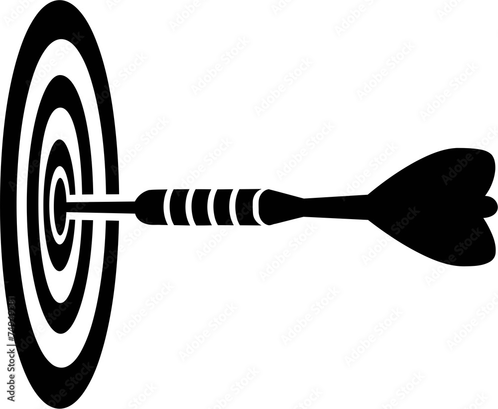 Dart Arrow in Goal Dart Arrow in Goal