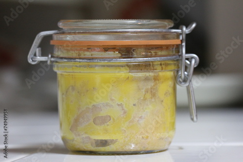 Fototapeta Naklejka Na Ścianę i Meble -  Bloc de foie gras d'oie