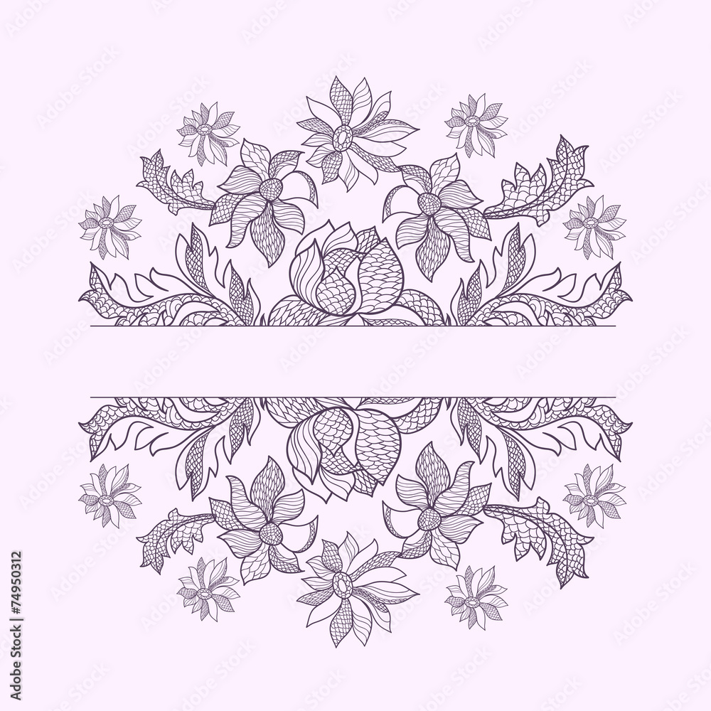 Fototapeta premium lace background