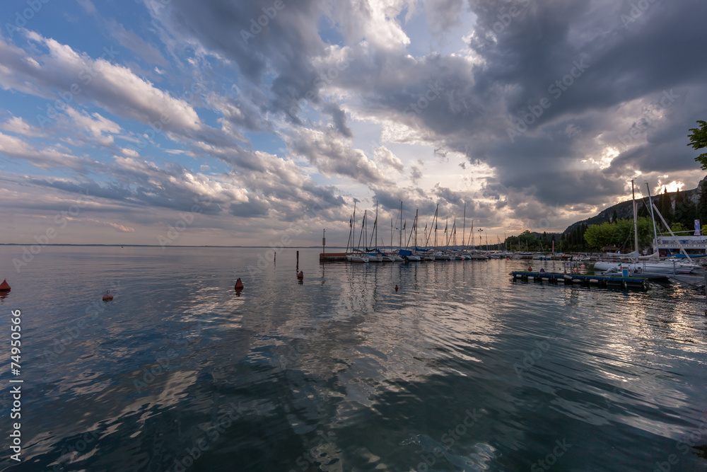 harbor, Lake Garda