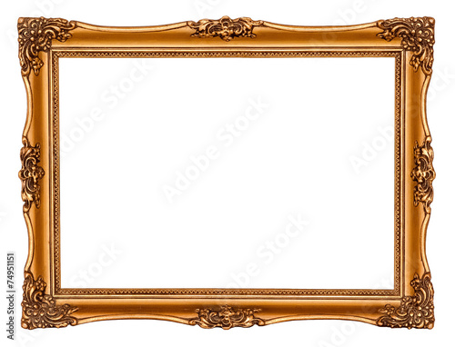 Vintage Gold Picture Frame