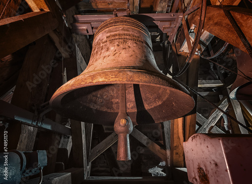 Bilde på lerret Chrurch bell