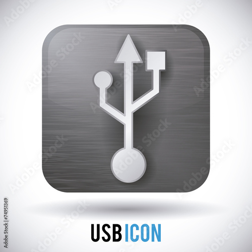 usb connection design vector illustration eps10 graphic