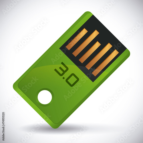 usb connection design vector illustration eps10 graphic