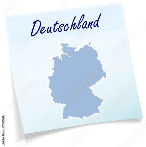 Karte von Deutschland