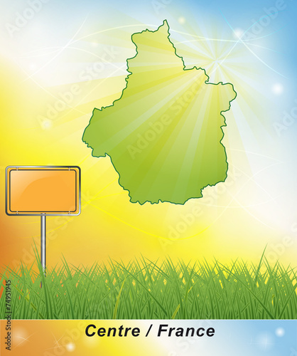 Karte von Centre
