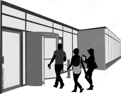 Entering
