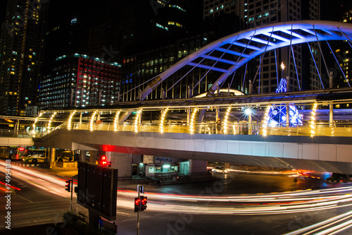 BTS BRT Sky Bridge Bangkok thailand