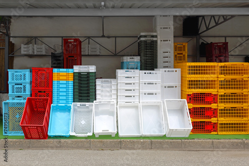 Plastic crates