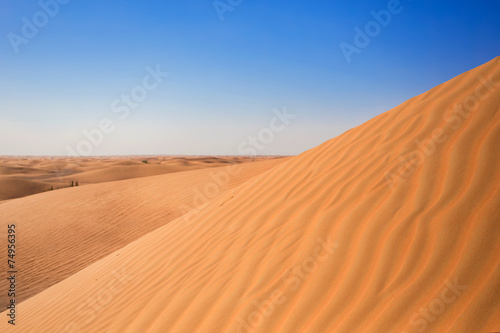 Desert sand hills