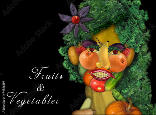 fruits and vegetables photo