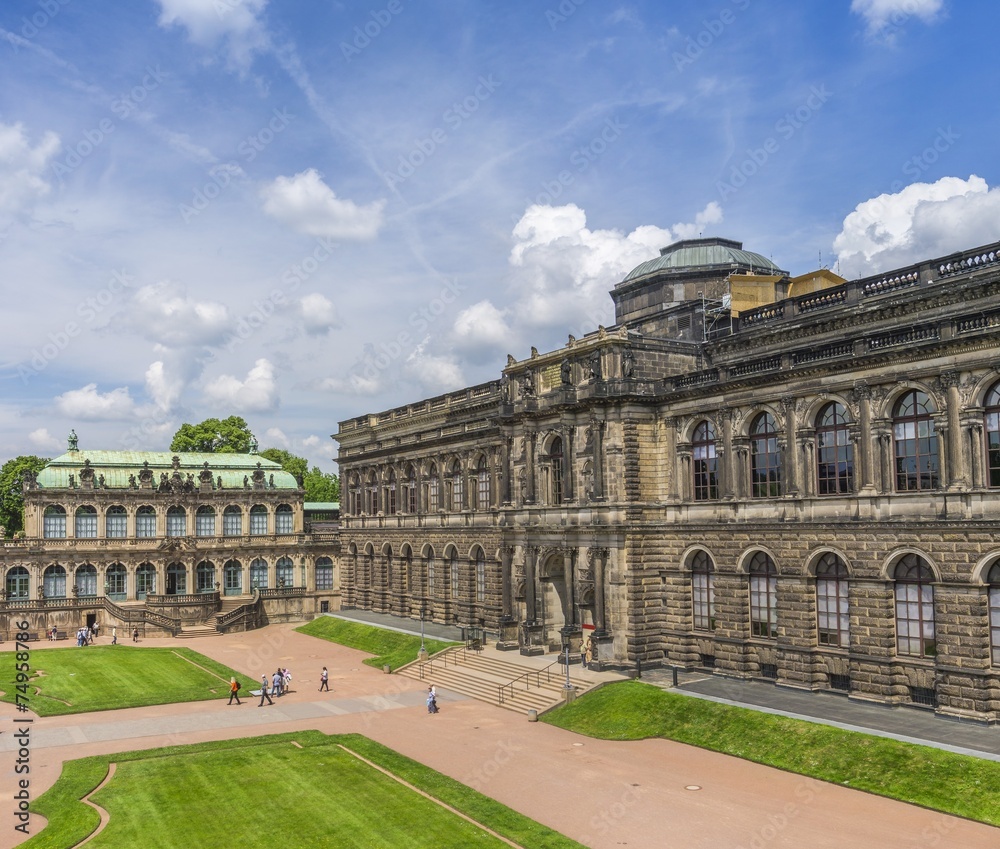 Obraz premium Zwinger Dresden 01092