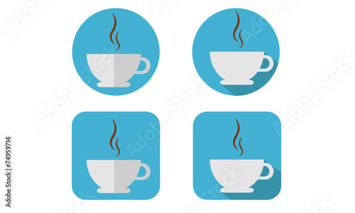 Coffee Flat Icons