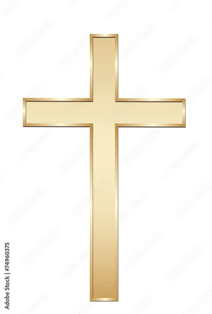 Golden cross.