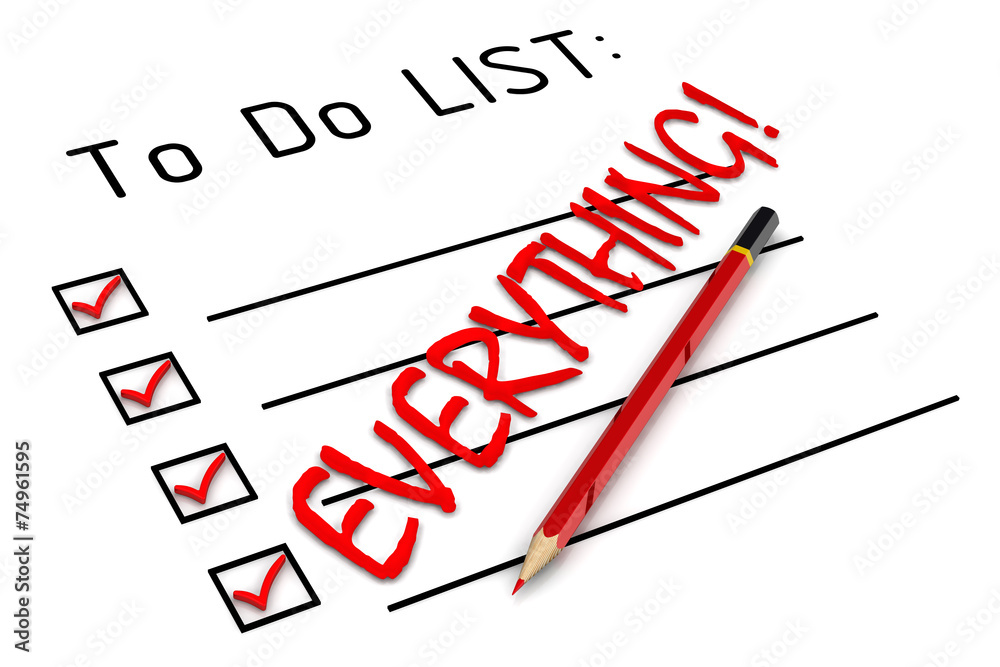 Список дел. Всё! (To do list. Everything!) Список дел. Всё! (To do list. Everything!)