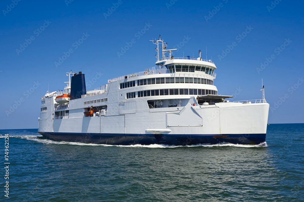 ferry boat in open waters ferry boat in open waters