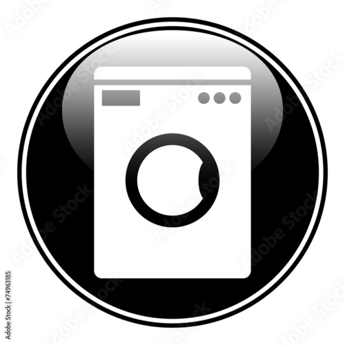 Washing machine button