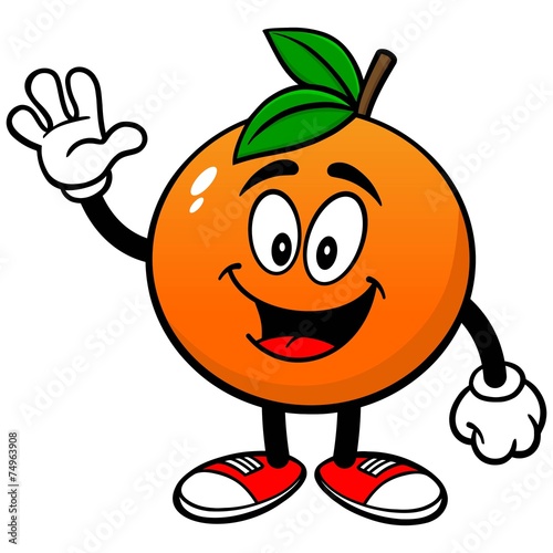 Orange Waving