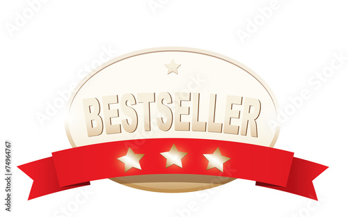 Bestseller label.