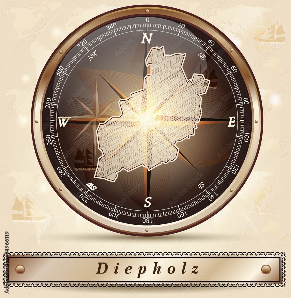 Karte von Diepholz