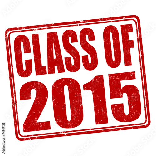 Class of 2015 stamp