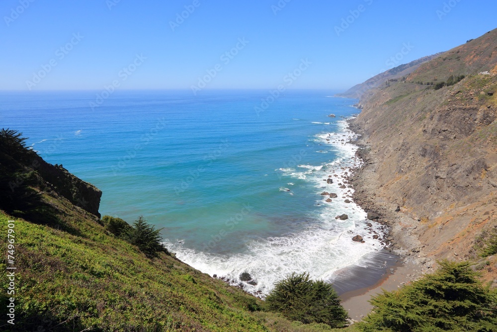 California coast - Ragged Point