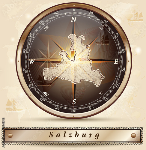 Karte von Salzburg