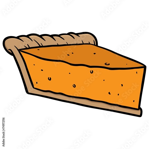 Pumpkin Pie Slice