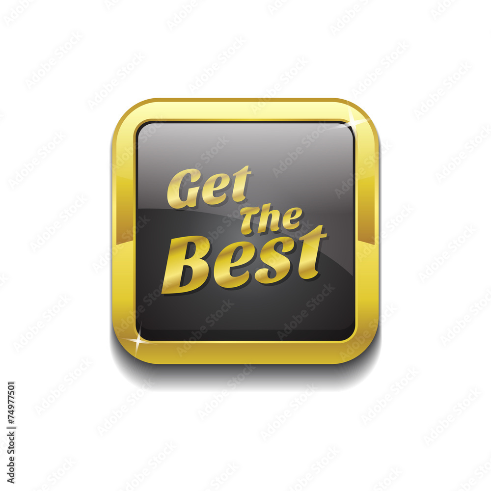 Get The Best Gold Vector Icon Button Get The Best Gold Vector Icon Button