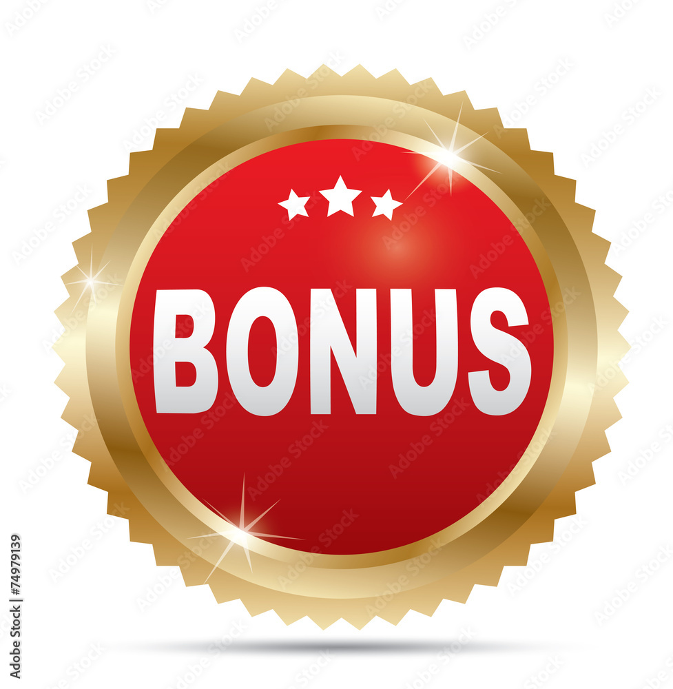 Label - Bonus. Vector
