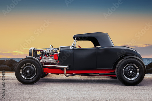 Canvas Print Custom Hot Rod