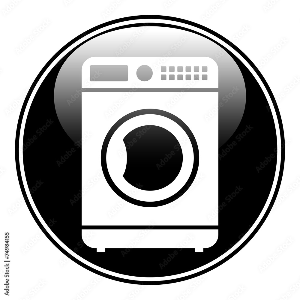 Washing machine button