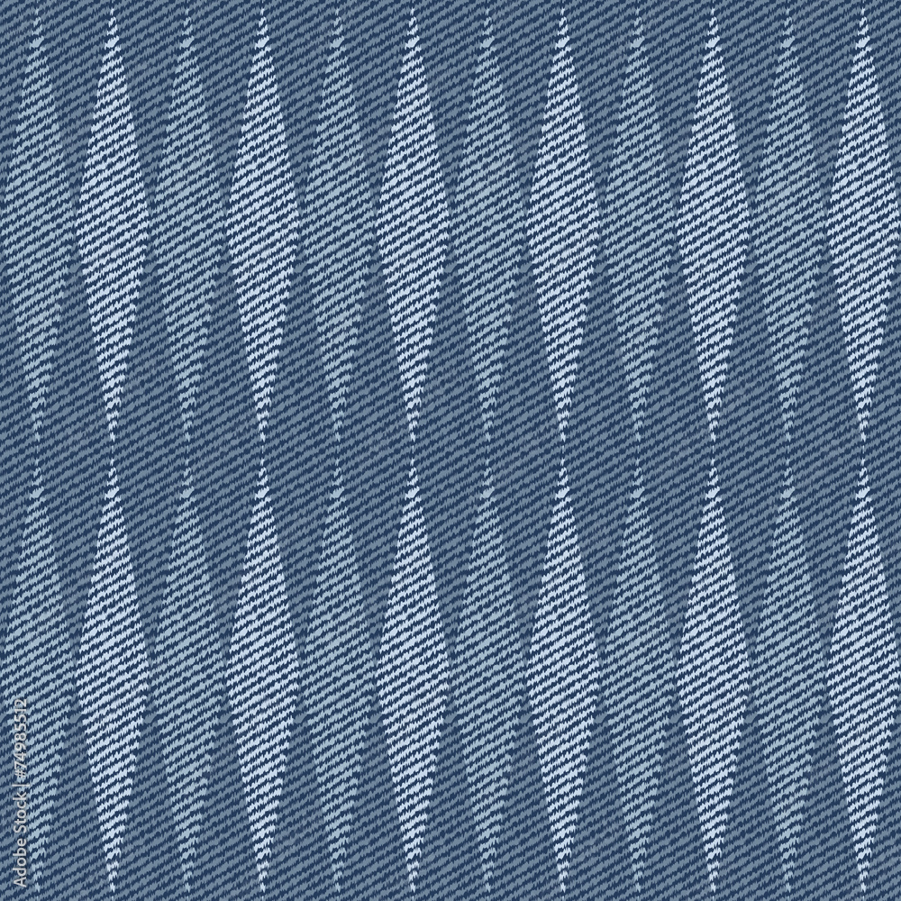 Obraz premium Seamless denim background