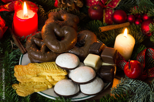 Obraz na płótnie Weihnachtsgebäck