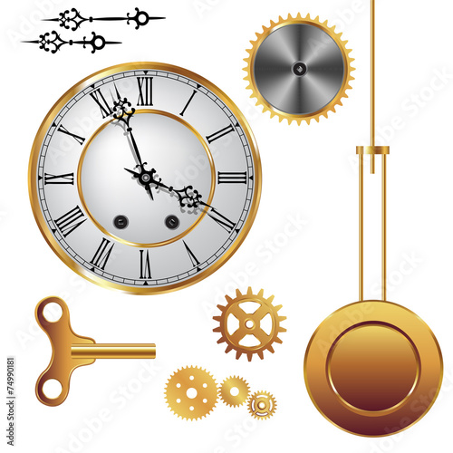 Clock parts