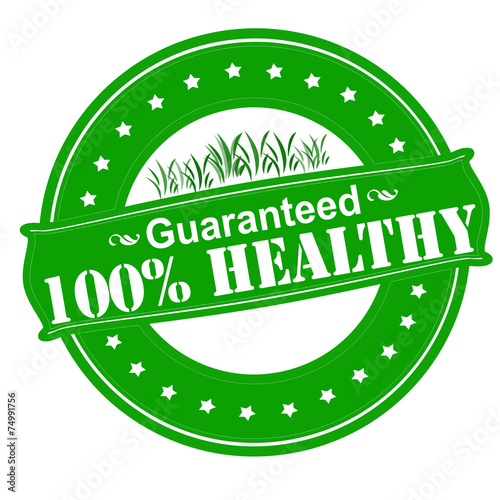 One hundred percent healthy