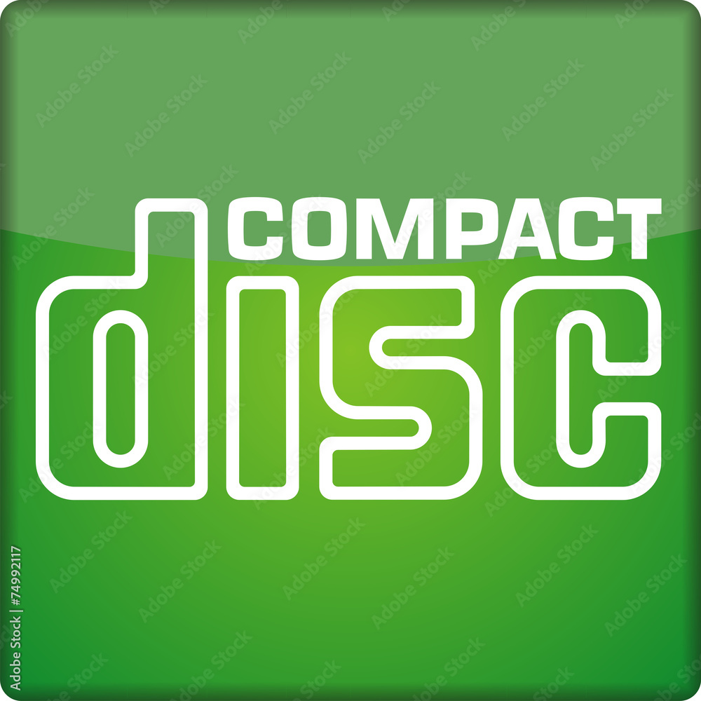 Fototapeta premium compact disc zeichen