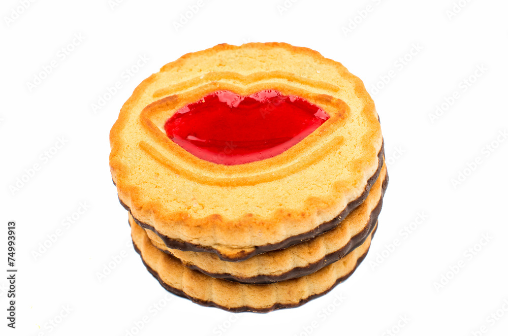 biscuit with jelly filling biscuit with jelly filling