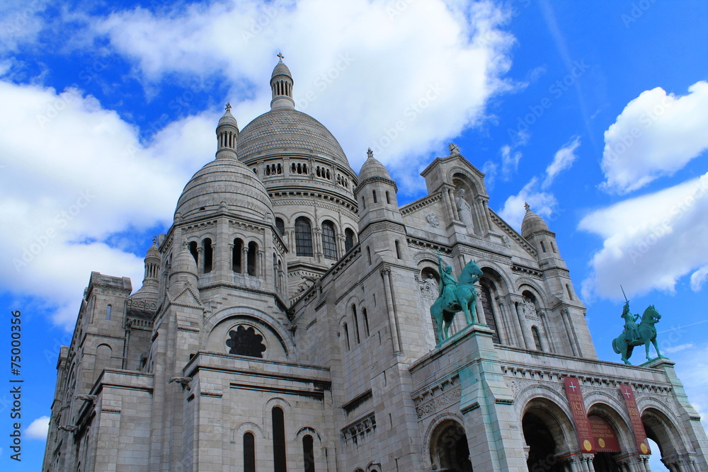 Basilique du Sacré coeur à Paris, France