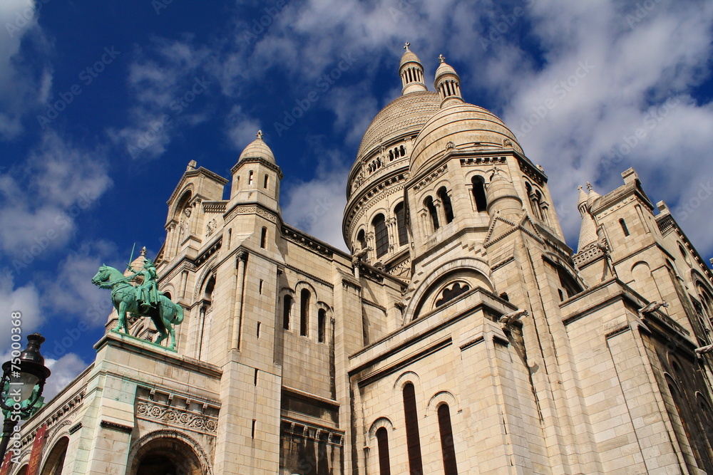 Basilique du Sacré coeur à Paris, France