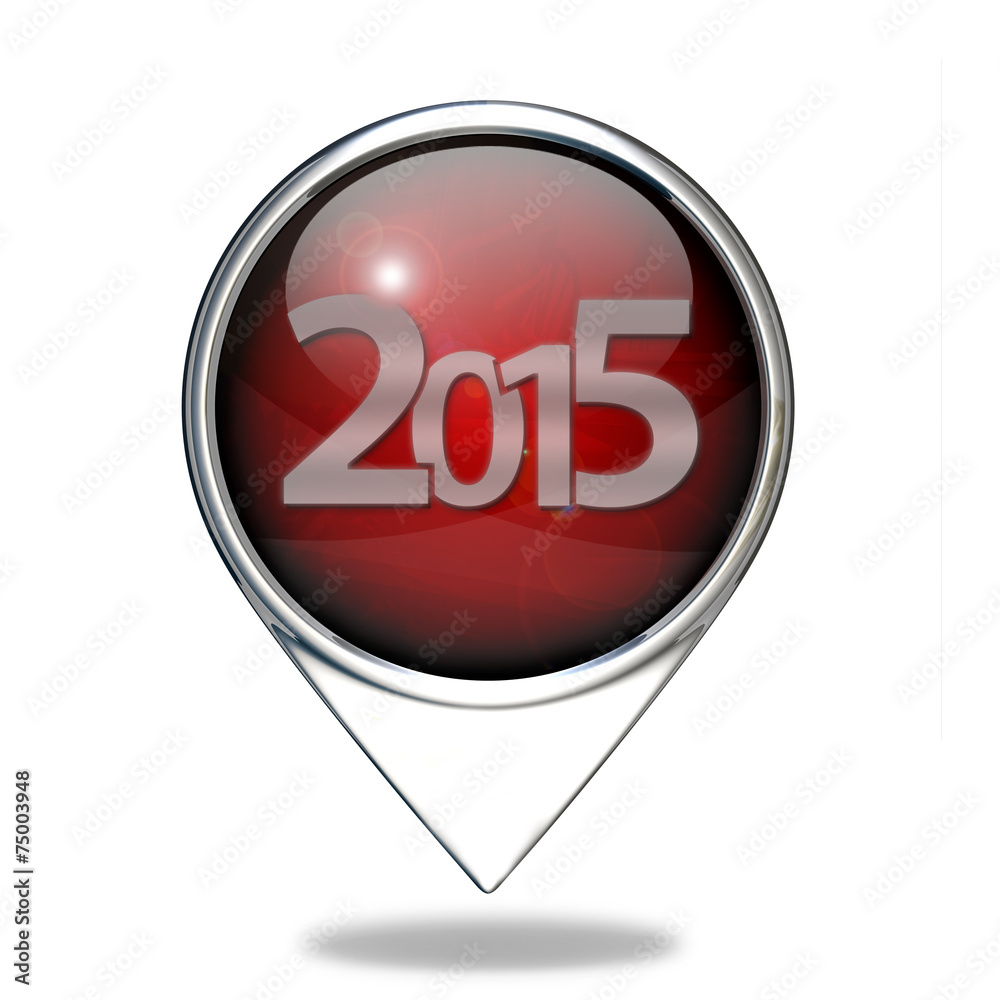 2015 pointer icon on white background 2015 pointer icon on white background