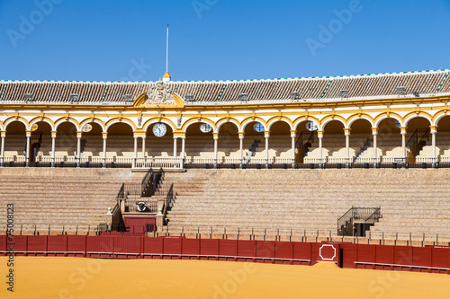 Bullring in Sevilla photo