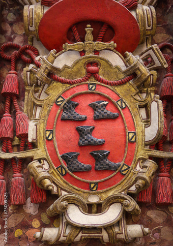 Coat of Arms of Burgos in Burgos Cathedral