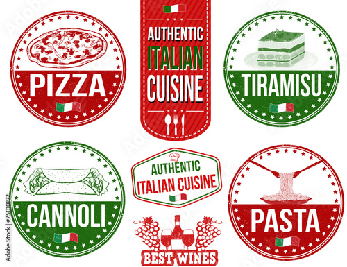 Authentic italian food stamps