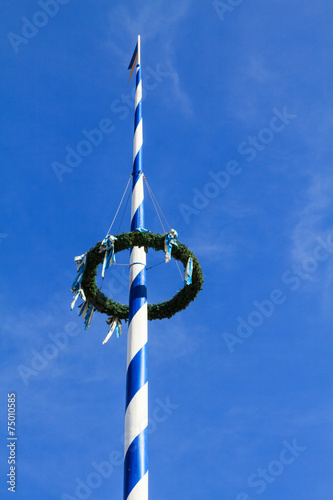 Top of a Maypole in Munich