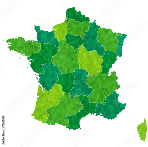 フランス　地図　国