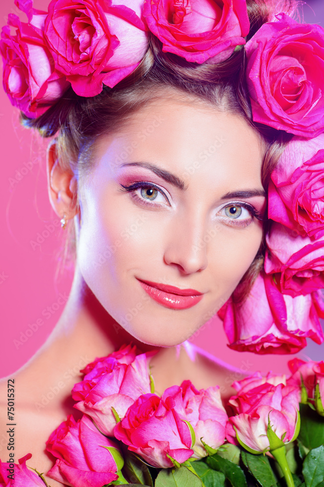 Fototapeta premium pink roses